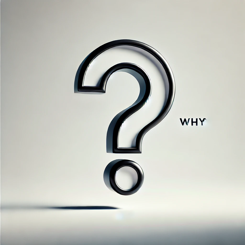 A simple icon for Why